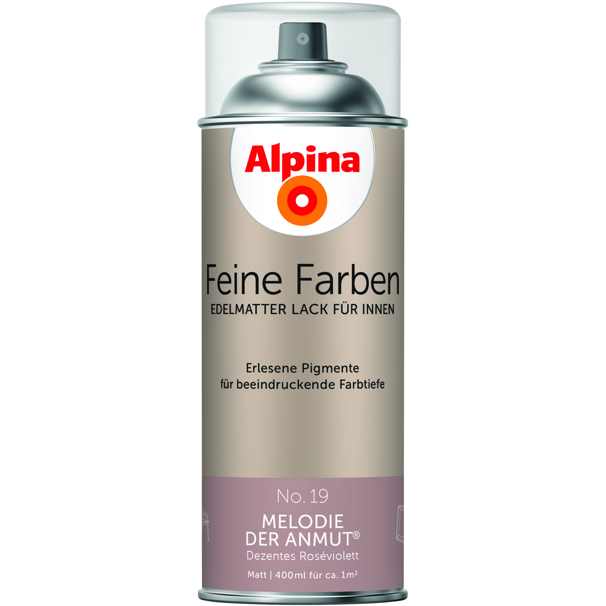 Feine Farben 'Melodie der Anmut' altrosa matt 400 ml + product picture