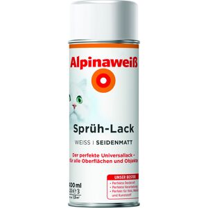Sprühlack 'Alpinaweiß' seidenmatt 400 ml