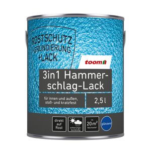 Hammerschlag-Lack silbergrau glänzend 2,5 l