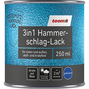 3in1 Hammerschlag-Lack dunkelgrün 250 ml