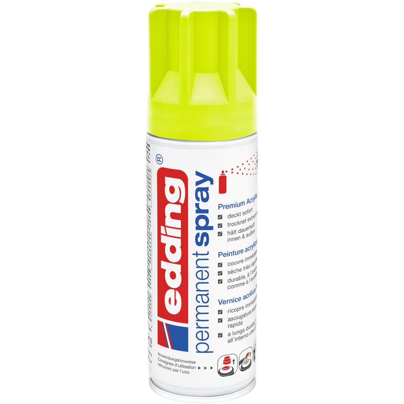 edding Permanentspray neongelb