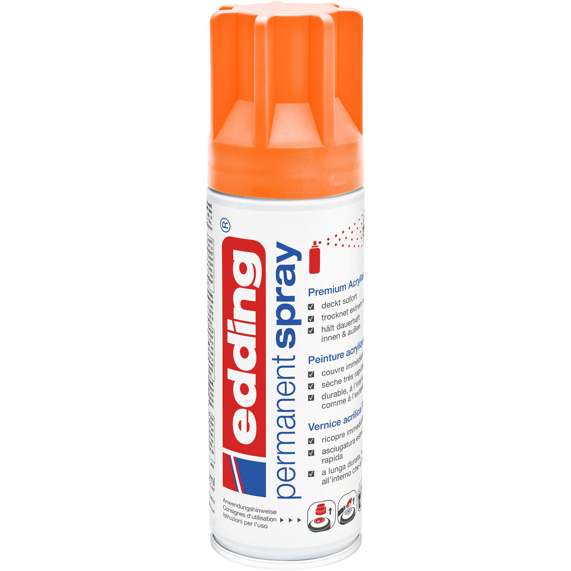 edding Permanentspray orange