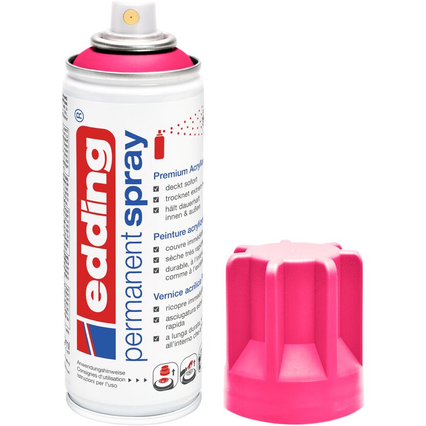 edding Permanentspray neonpink matt