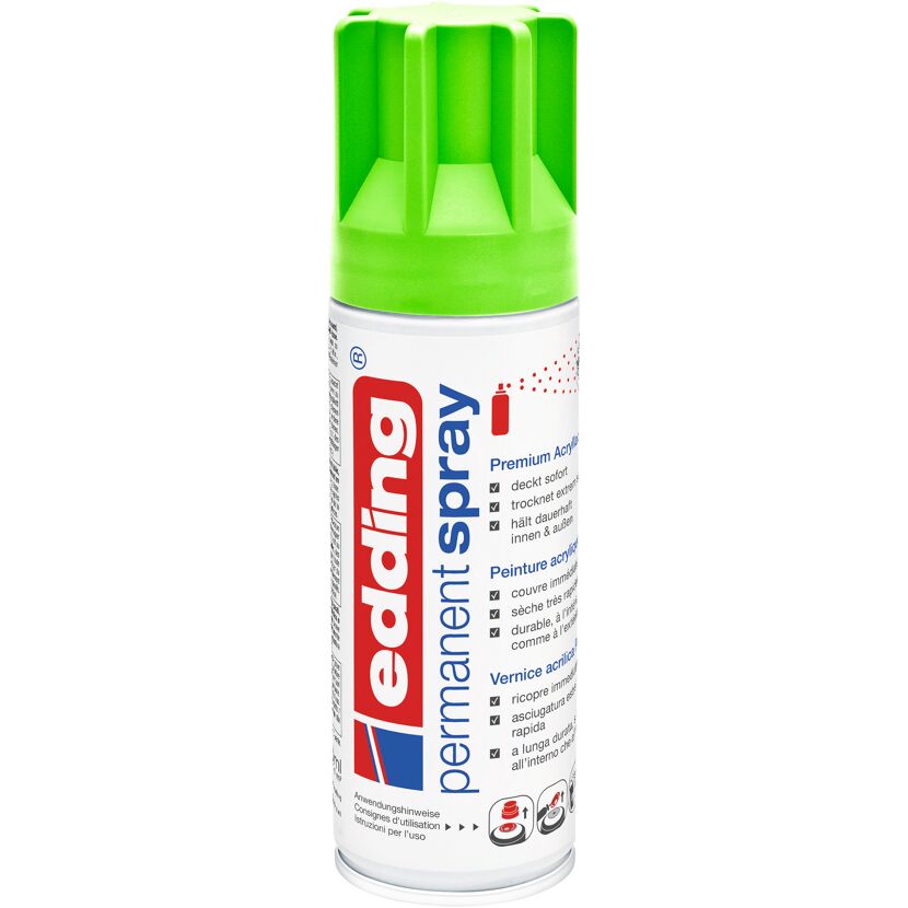 edding Permanentspray neongrün matt