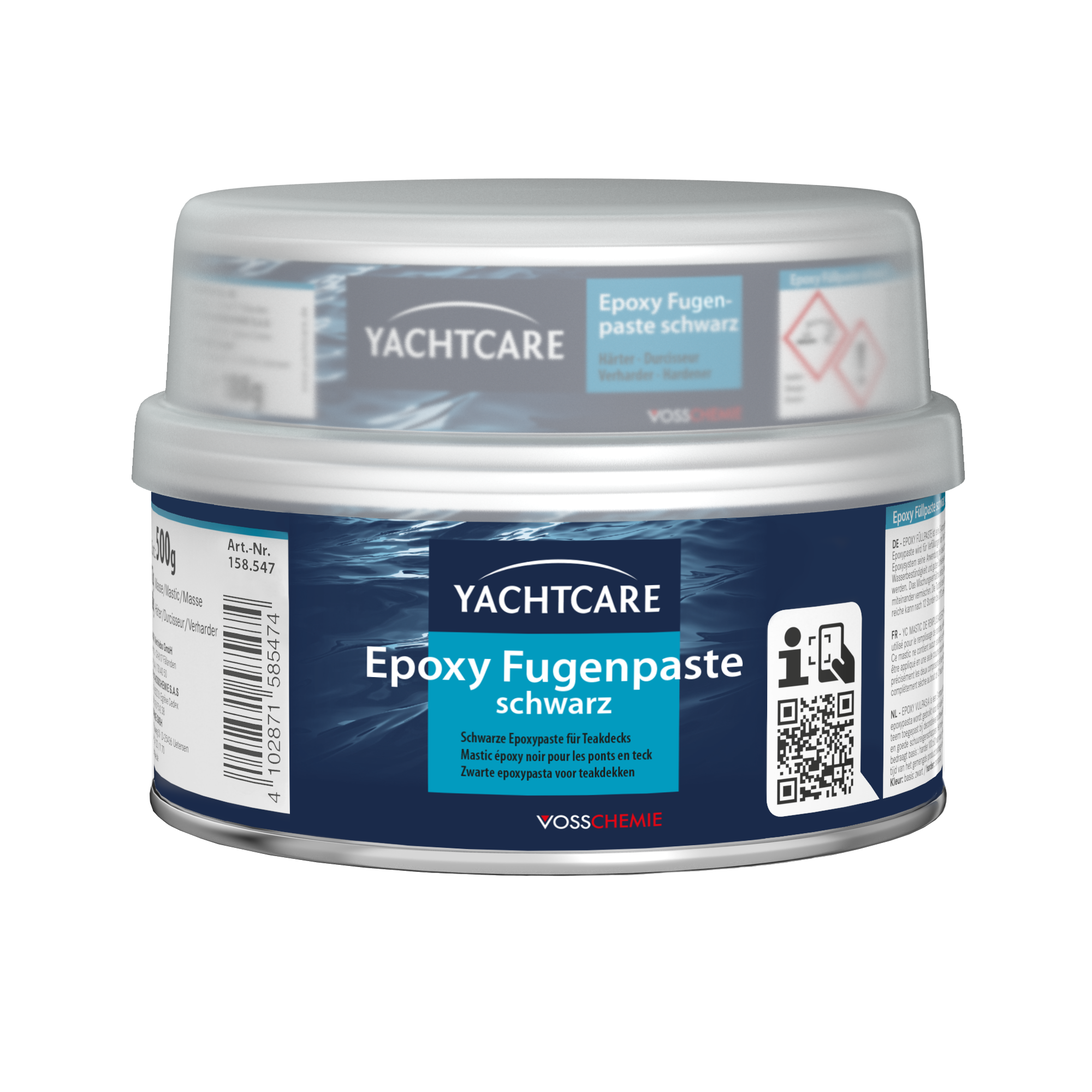 Fugenpaste Schwarz 500 g + product picture