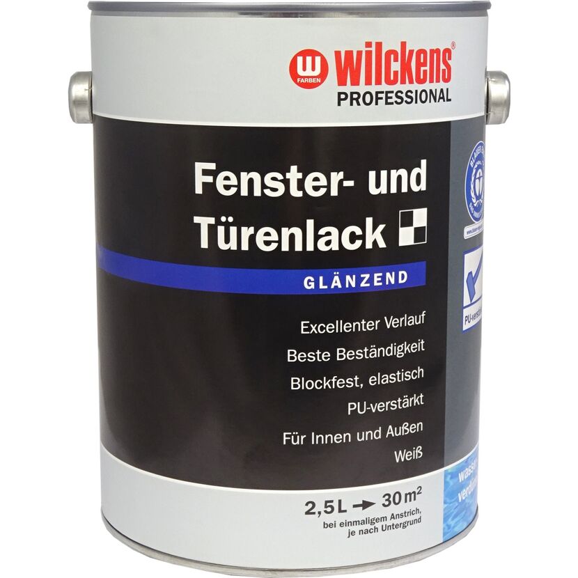 Wilckens Fenster- und Türenlack glänzend weiß