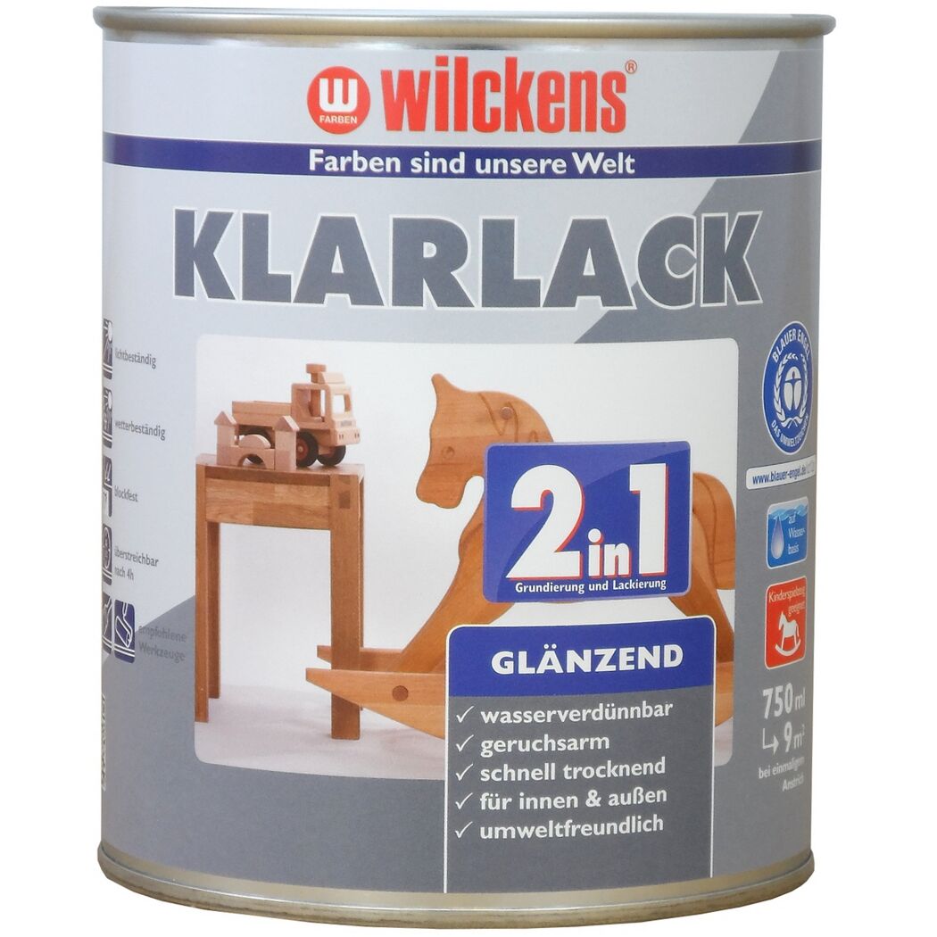 Wilckens Klarlack 2in1 glänzend