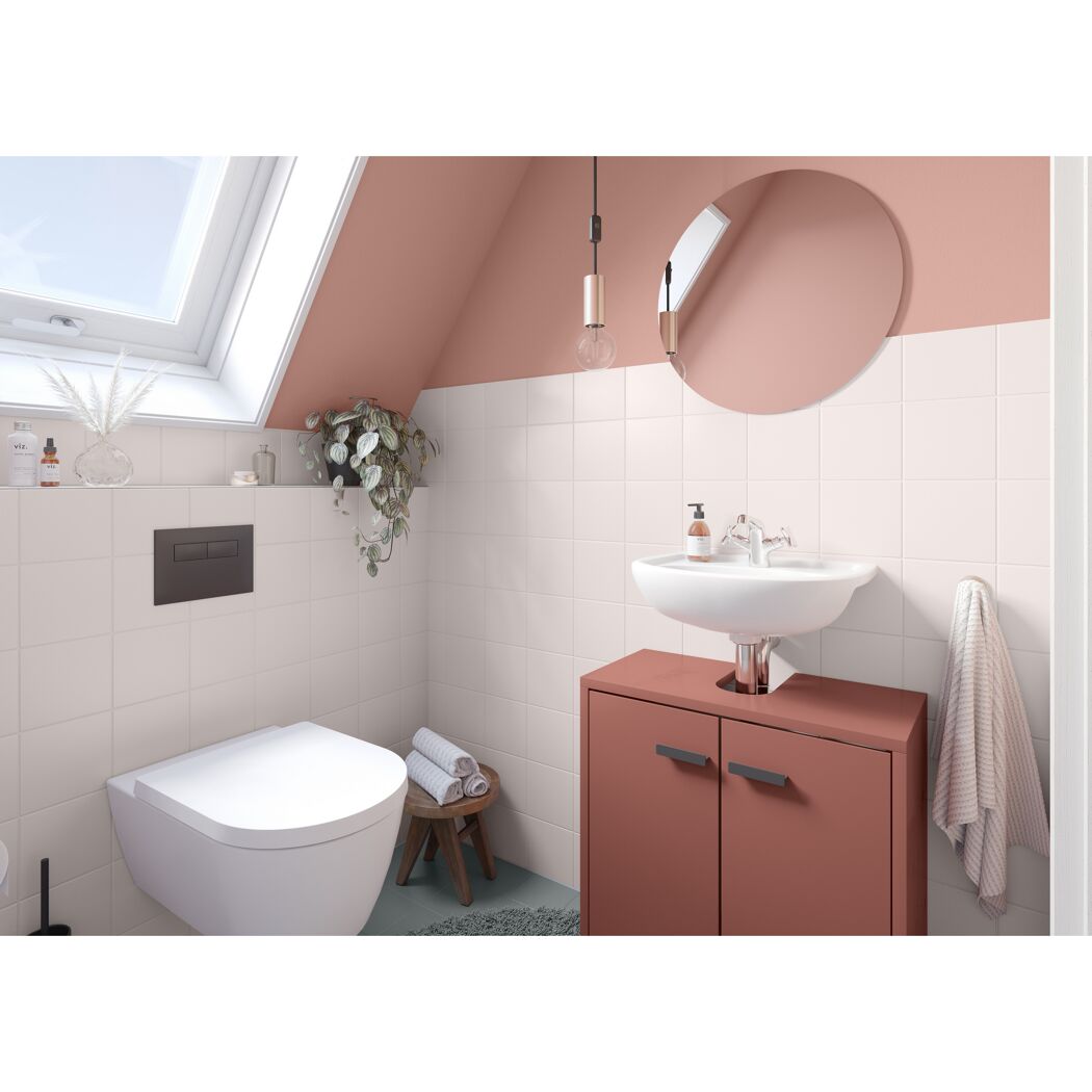 Fliesenlack 2K Magnolie seidenmatt 750 ml