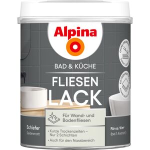Fliesenlack 2K Schiefer seidenmatt 750 ml