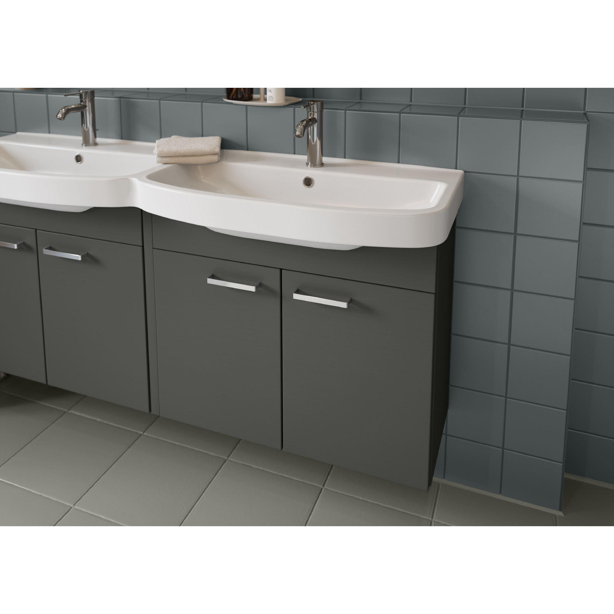 Fliesenlack 2K Schiefer seidenmatt 750 ml