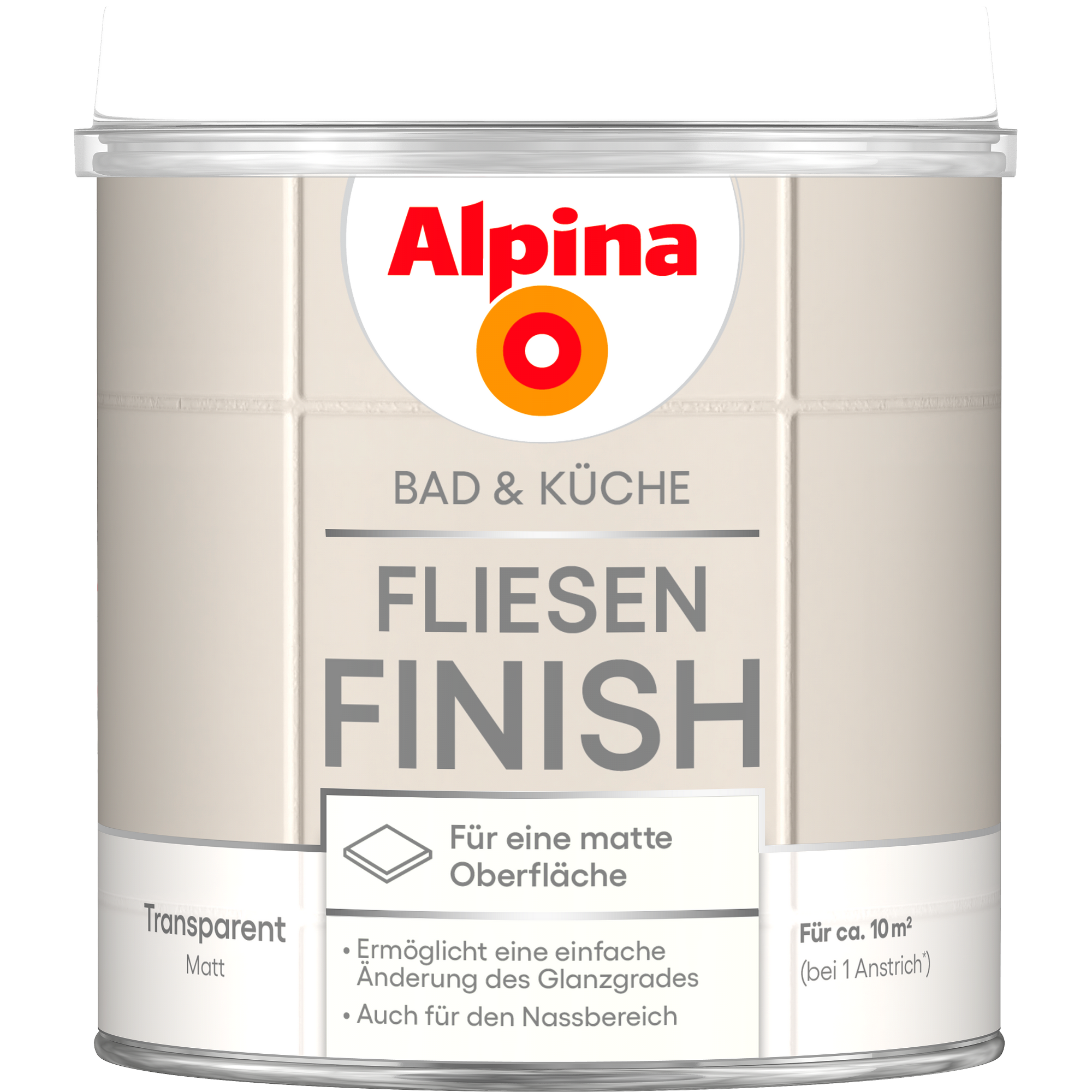 Fliesen-Finish 2K matt 750 ml