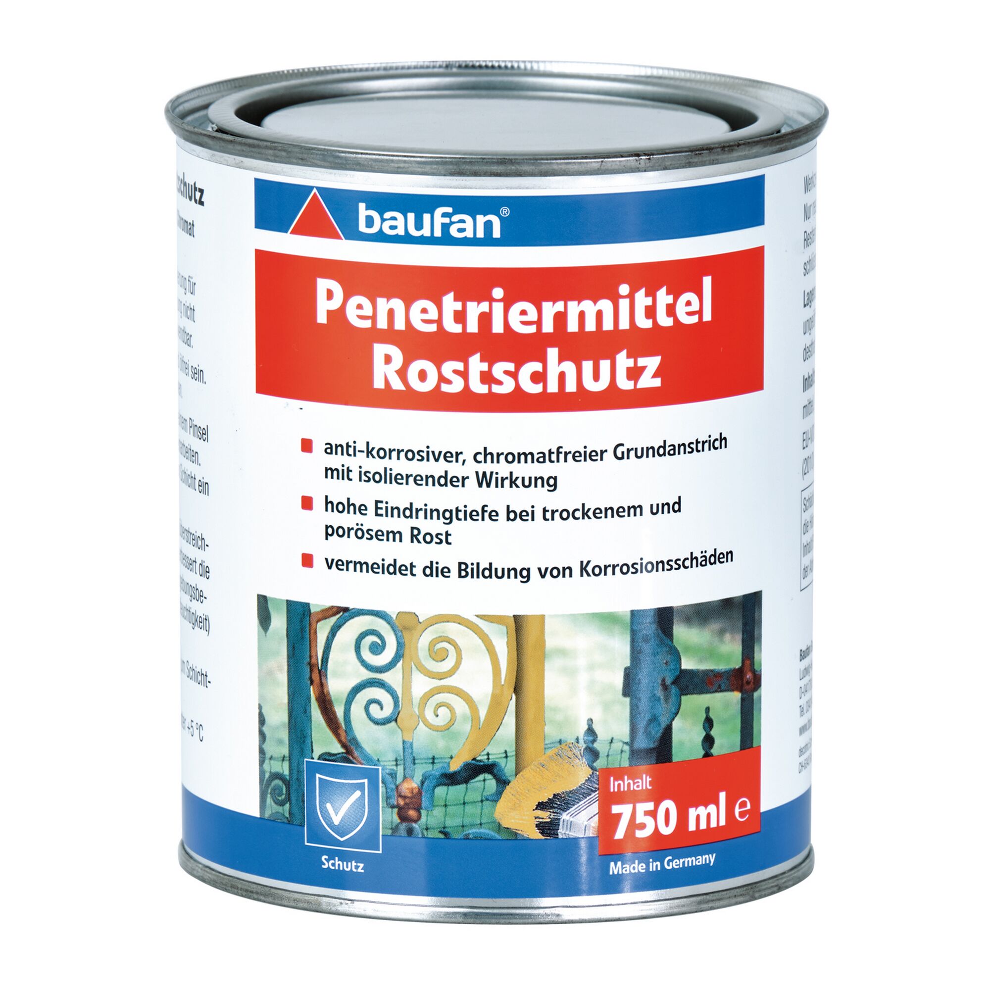 BauFan Penetriermittel Rostschutz 750 ml Dose