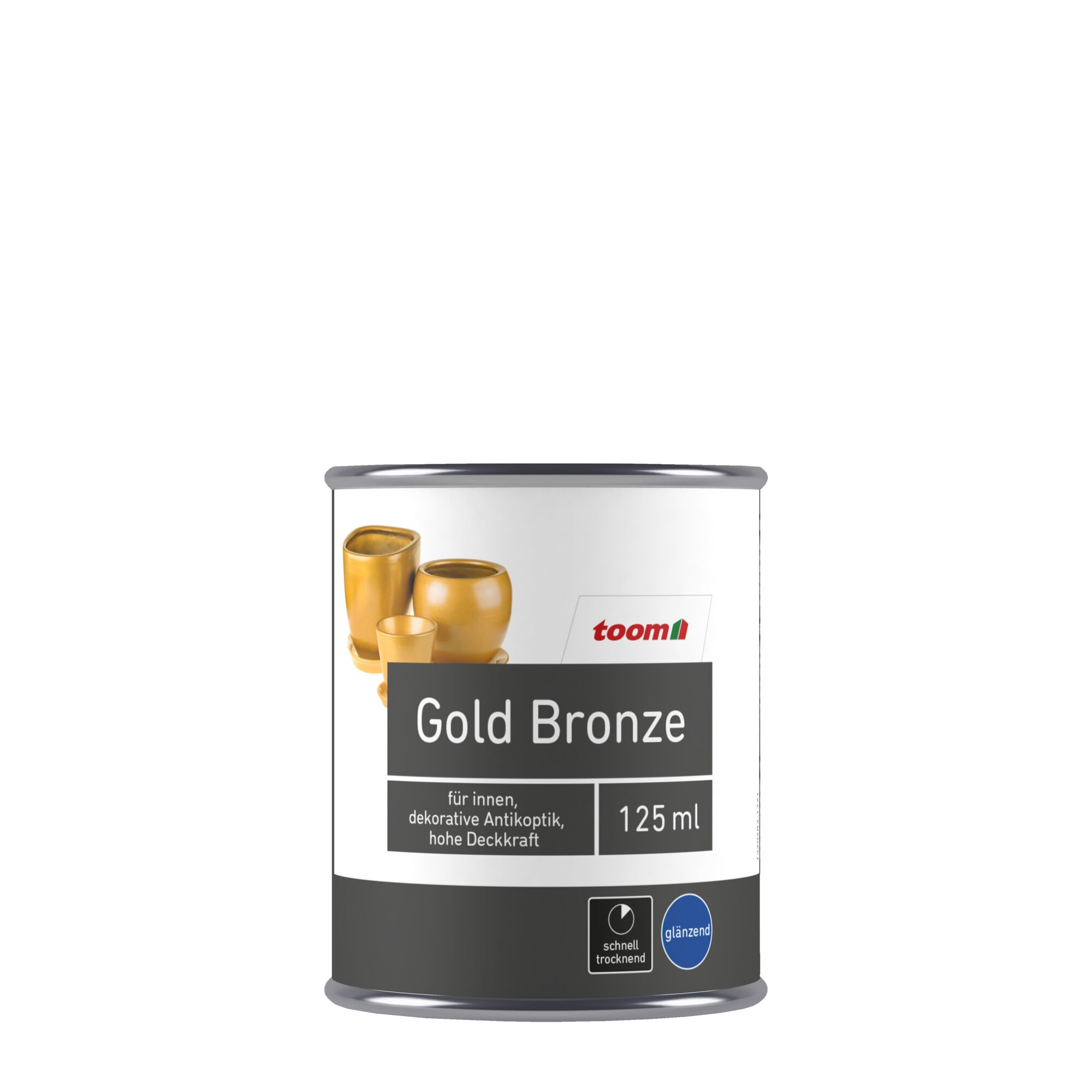 toom Effektlack Gold Bronze 125 ml