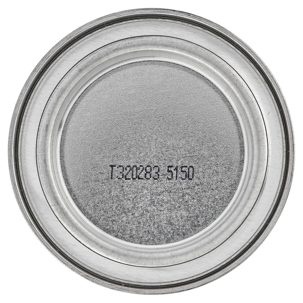 Metalldeckel einer Dose