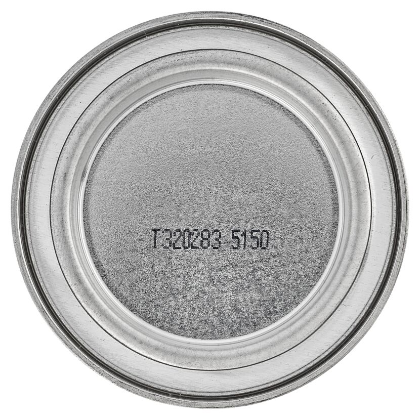 Metalldeckel einer Dose