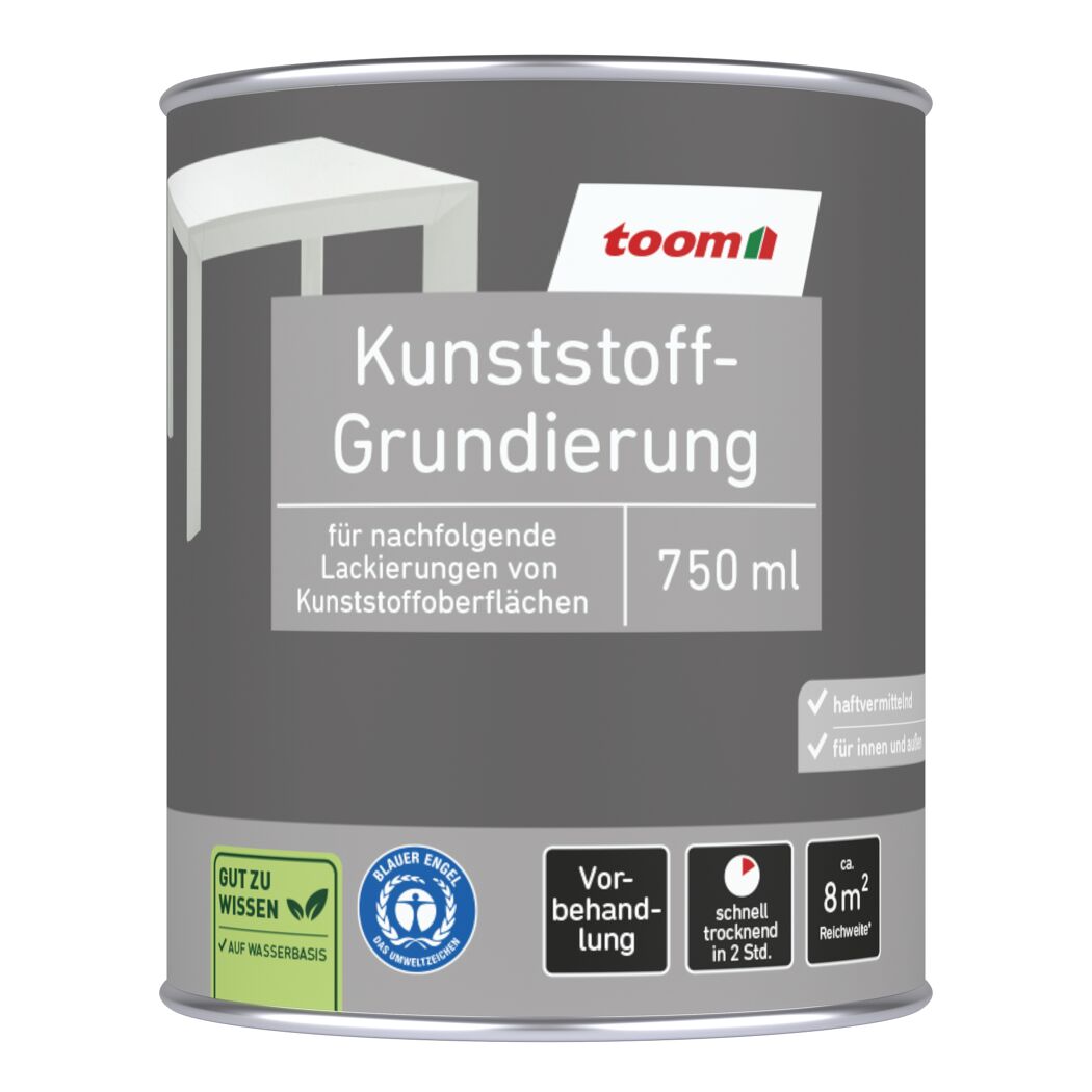 Kunststoffgrundierung weiß 750 ml