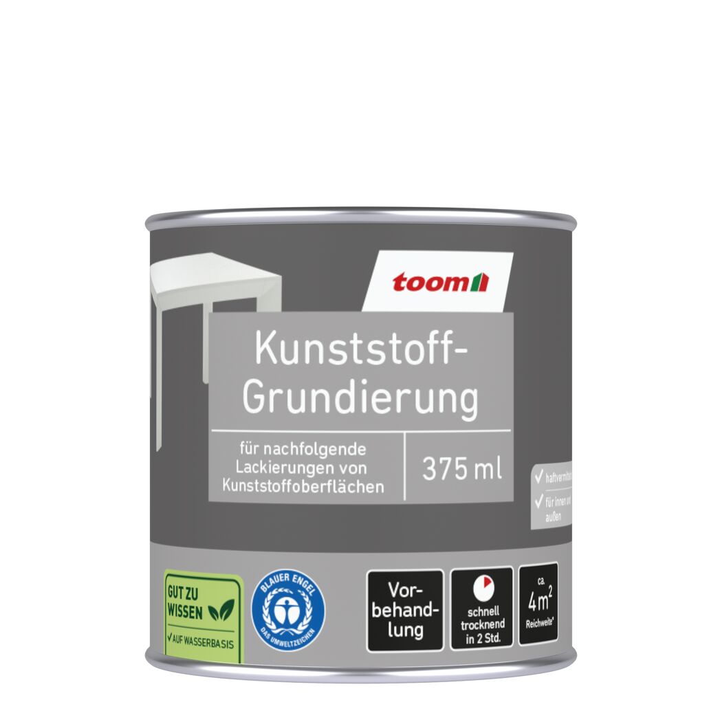 Kunststoffgrundierung grau 375 ml