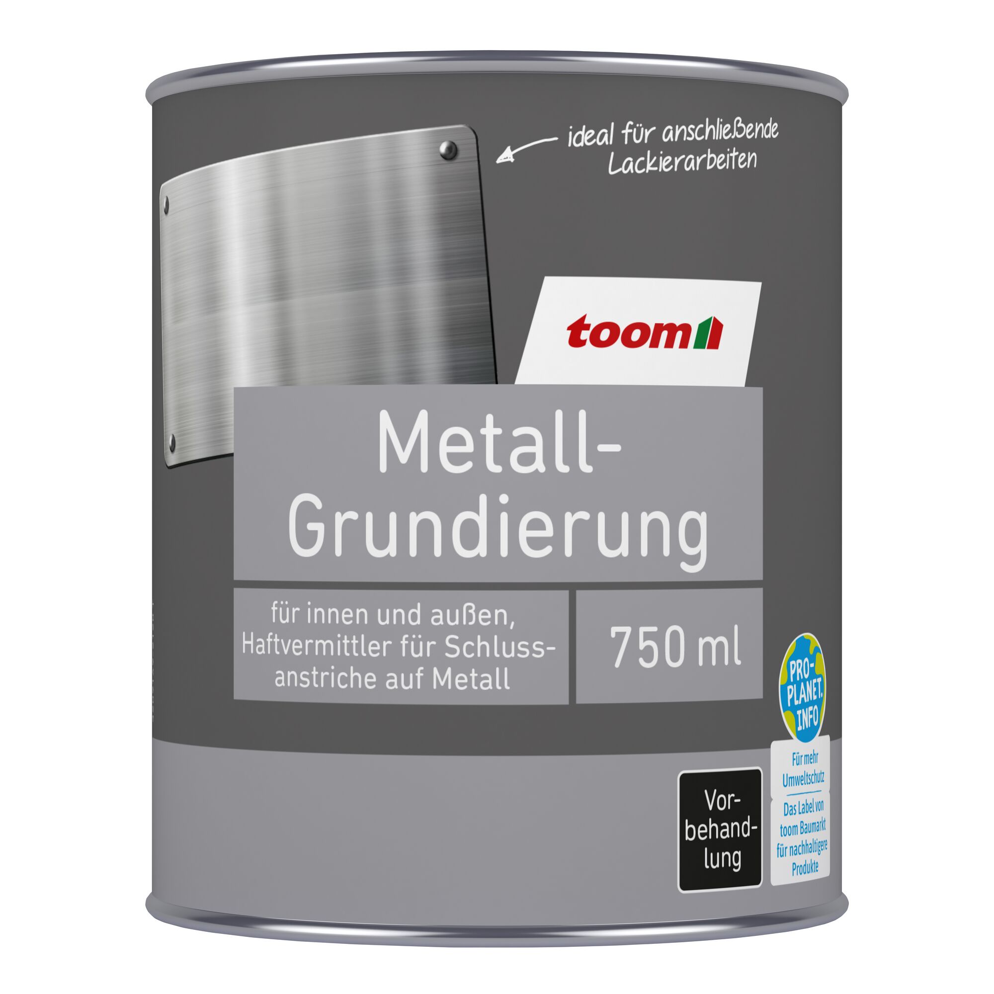 Metall-Grundierung von toom, 750 ml