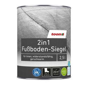 2in1 Fußbodenlack cremeweiß 2,5 l