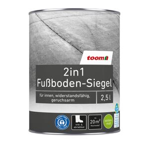 2in1 Fußboden-Siegel seidenmatt betongrau 2500 ml