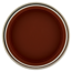 Dose mit brauner Farbe