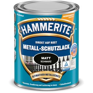 Metallschutzlack schwarz matt 750 ml