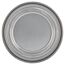 Verschlossener Metalldeckel einer Farbdose