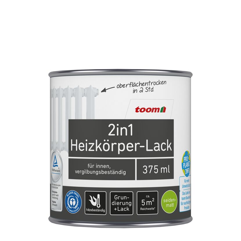 Weißer Heizkörperlack von toom