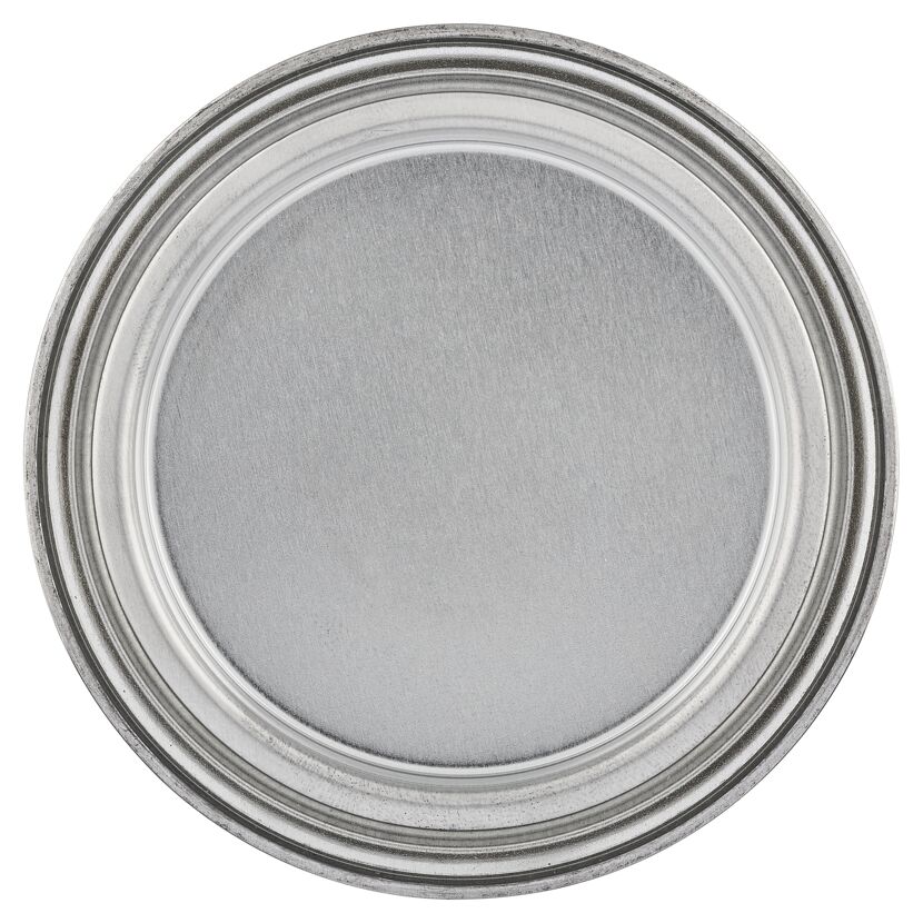 Metalldeckel einer Farbdose