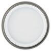 Weiße Farbe in Farbdose