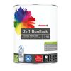 2in1 Buntlack 'Bergkristall' cremeweiß seidenmatt 2,5 l
