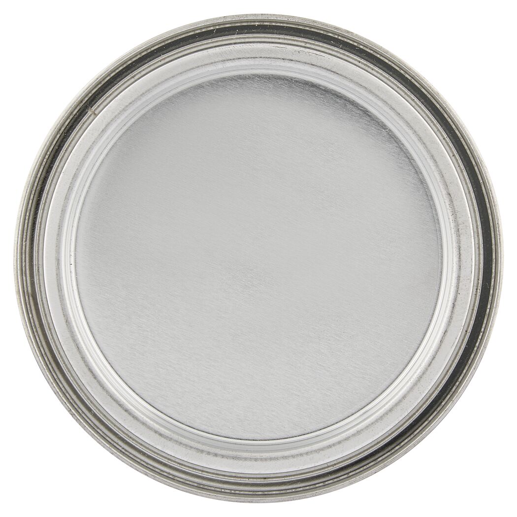 Metalldeckel einer Farbdose