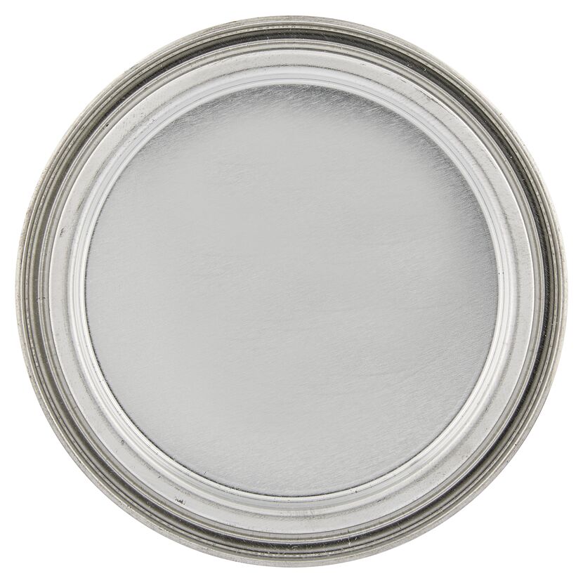 Metalldeckel einer Farbdose