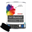 toom 2in1 Buntlack, glänzend, schwarz, 2,5 l