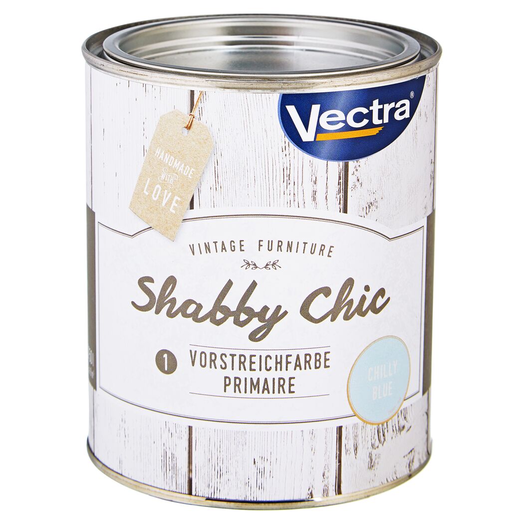 Vectra Shabby Chic Vorstreichfarbe Chilly Blue