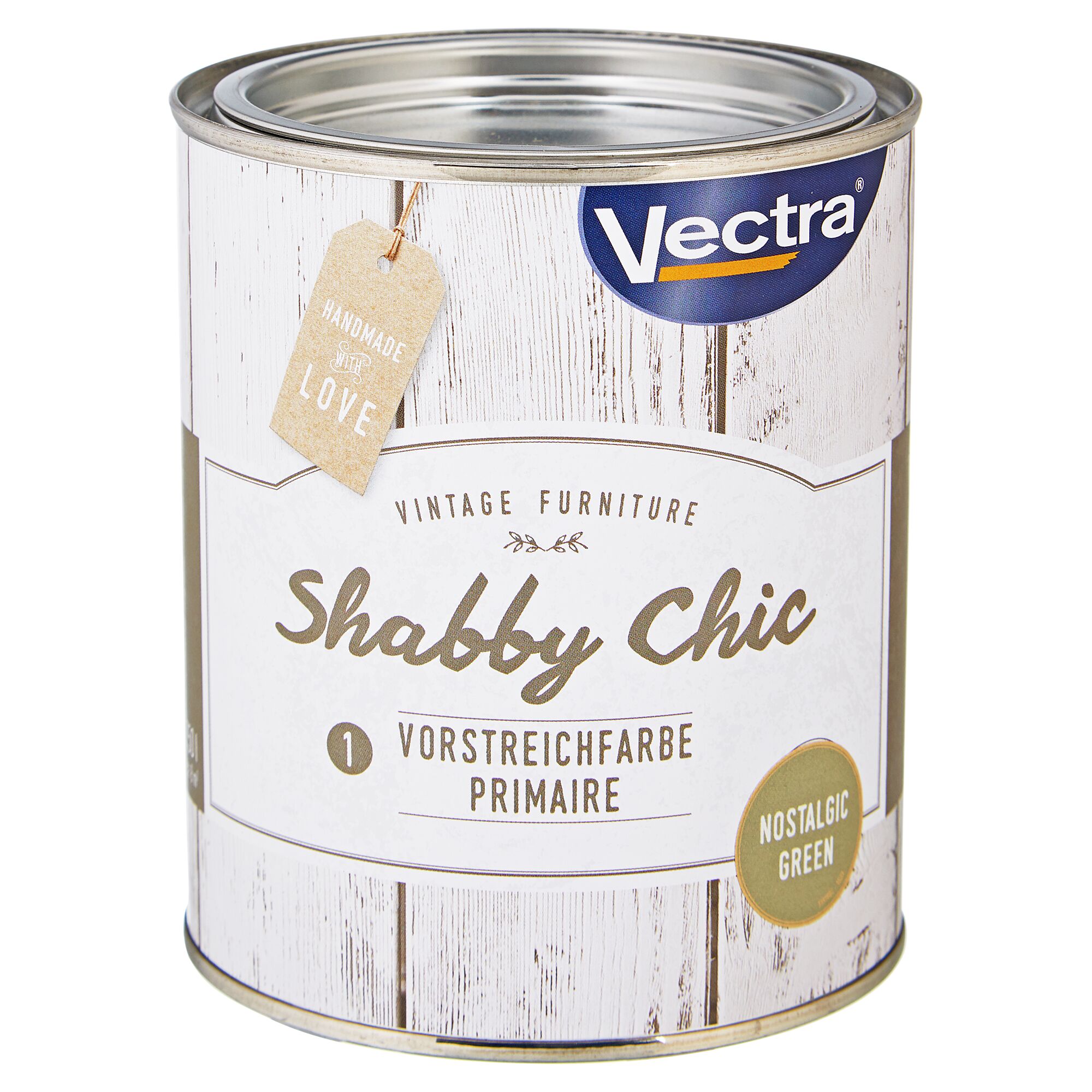 Vectra Shabby Chic Vorstreichfarbe Nostalgic Green