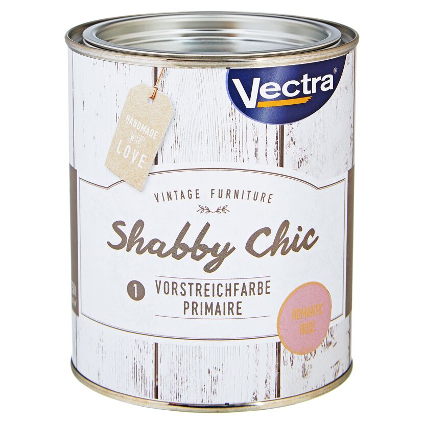 Vectra Shabby Chic Vorstreichfarbe Romantic Rose