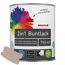 2in1 Buntlack 'Kieselsand' taupe seidenmatt 750 ml