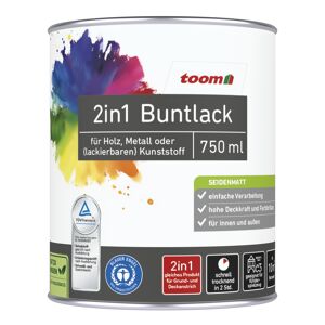 2in1 Buntlack 'Treibholz' hellbraun seidenmatt 750 ml
