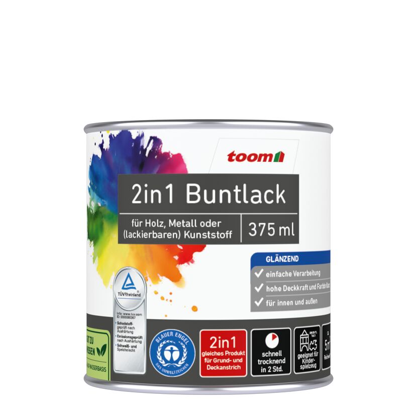2in1 Buntlack minzgrün glänzend 375 ml