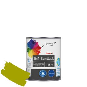 2in1 Buntlack 'Frühlingswiese' limettengrün glänzend 125 ml