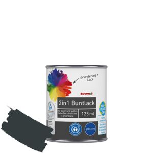 2in1 Buntlack 'Schattenspiel' anthrazitfarben glänzend 125 ml