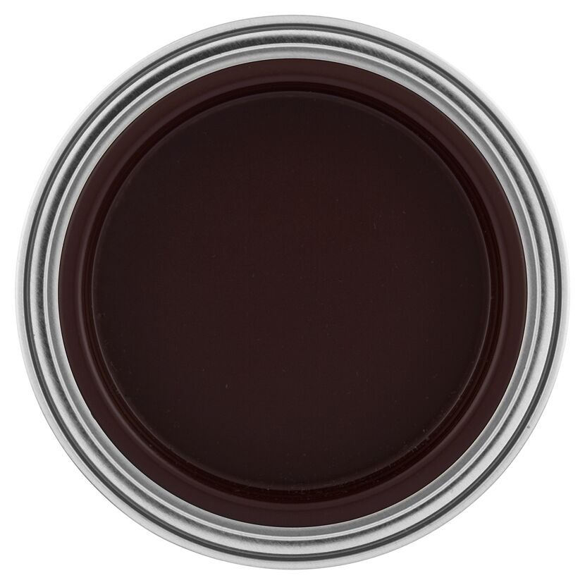 Dose mit braunem 2in1 Buntlack