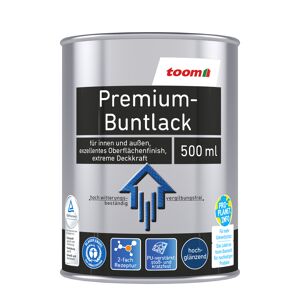 Premium-Buntlack lichtgrau glänzend 500 ml