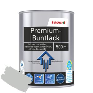 Premium-Buntlack lichtgrau glänzend 500 ml