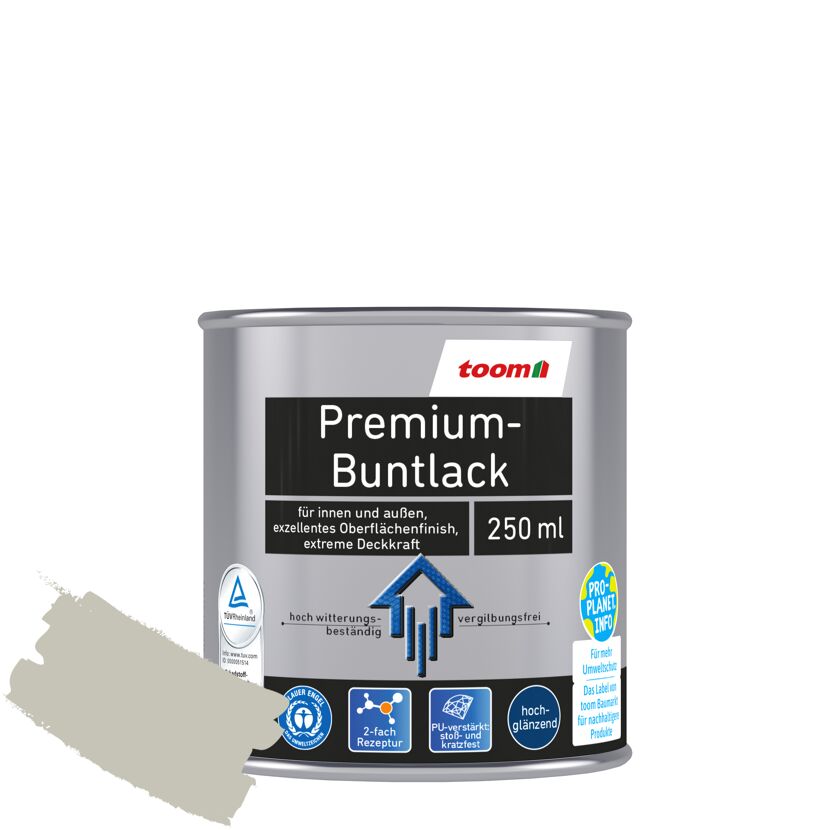 Premium-Buntlack taupe glänzend 250 ml