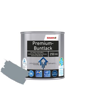 Premium-Buntlack silbergrau glänzend 250 ml