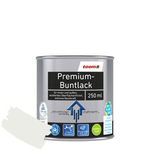 Premium-Buntlack signalweiß seidenmatt 250 ml