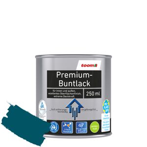 Premium-Buntlack petrolfarben seidenmatt 250 ml