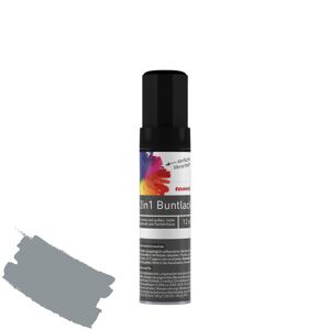 2in1 Buntlackstift 'Stadtgeflüster' silbergrau seidenmatt 12 ml